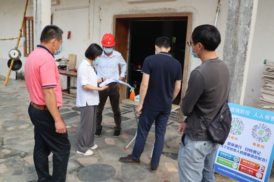 市水利局党组成员罗慕莲带队到联系单位塘田水库检查督导工作922.png